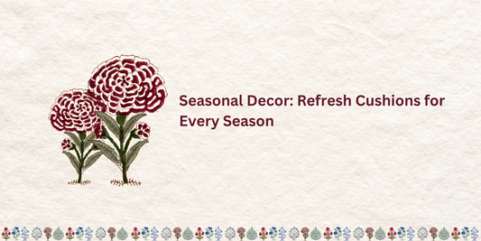 Seasonal Decor: Refresh Cushions for Every Season