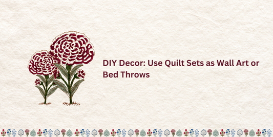 DIY Decor: Use Quilt Sets as Wall Art or Bed Throws
