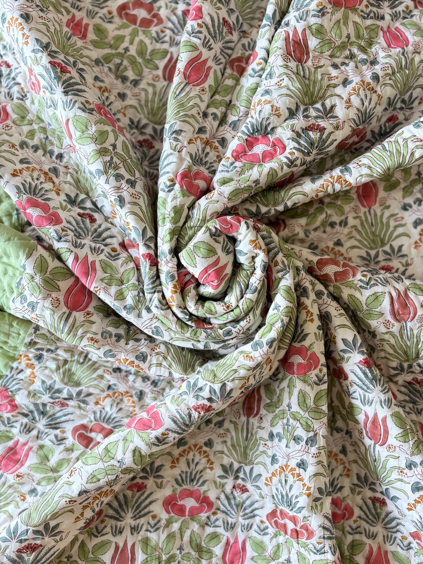 Rang Mahal Reversible Cotton Quilt