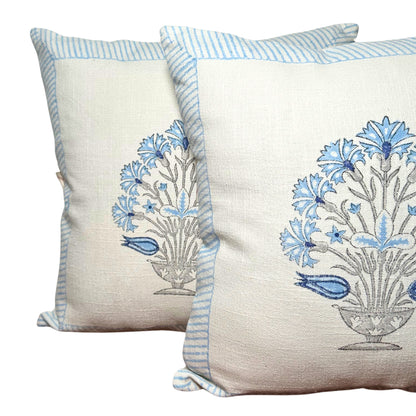 Royal Bagh Slub Cotton Cushion Cover