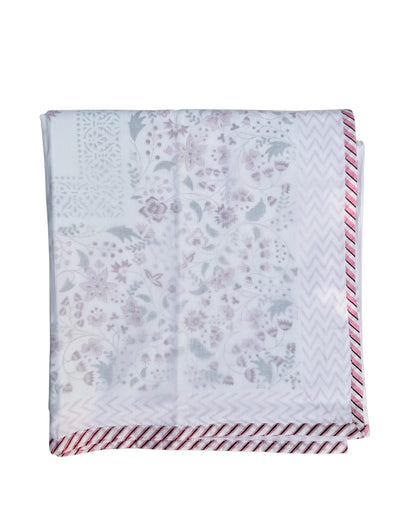 Lotus Bagh Block Print Dohar | Handcrafted Mulmul Dohar