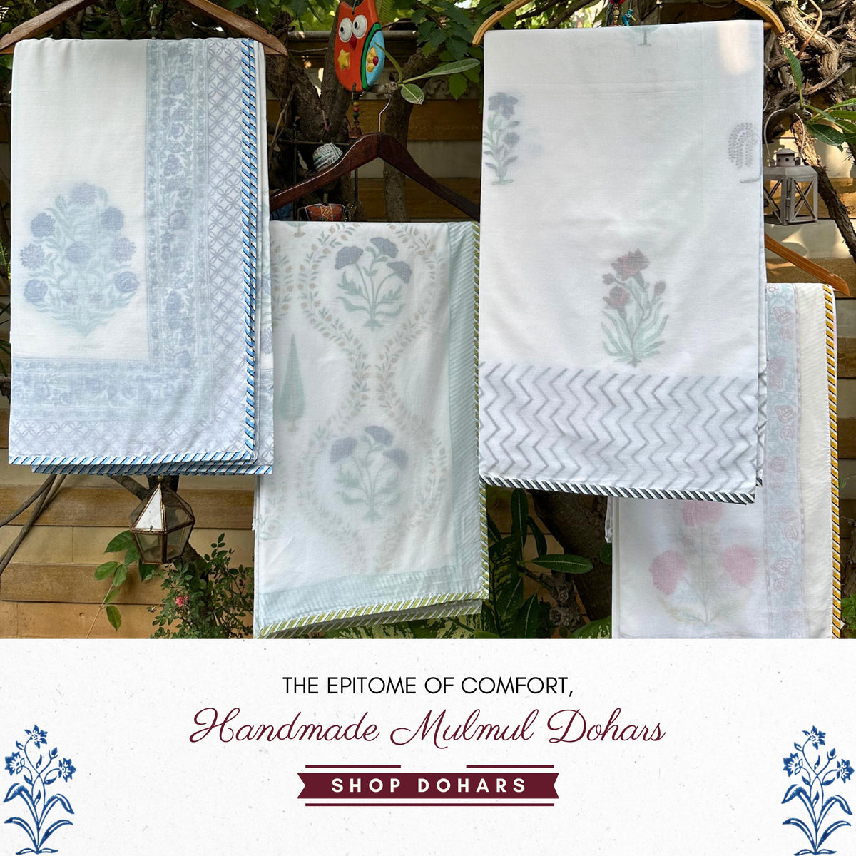 Sustainable Handcrafted Block Print Home Linens: Altaire Homes